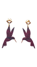 Load image into Gallery viewer, Humming Bird Earrings