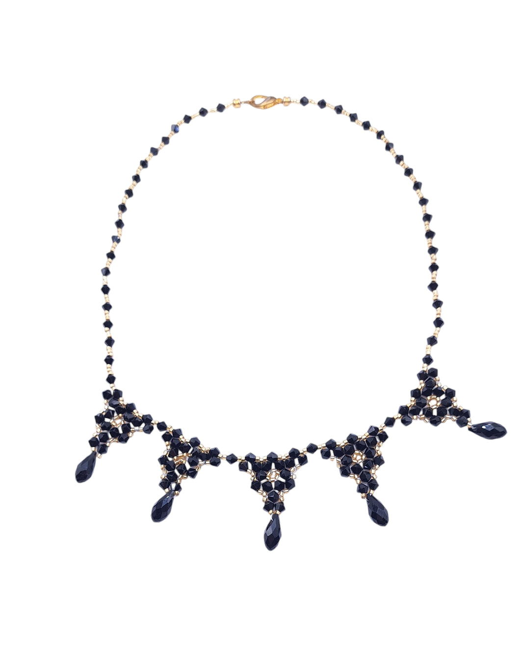 Glamorous Black Necklace