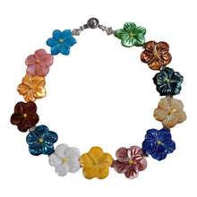 Load image into Gallery viewer, Rainbow Hibiscus Shell Anklet
