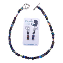 Load image into Gallery viewer, Rainbow Iridescent Hexagonal Hematite Collection
