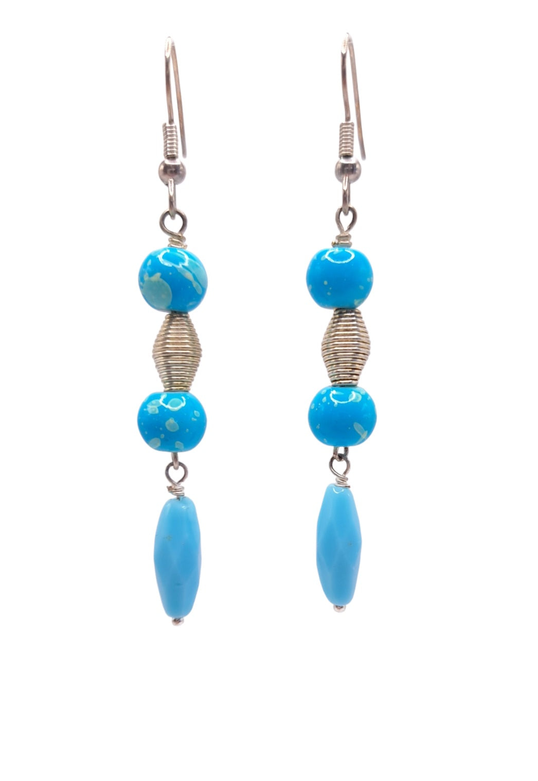 Beach Blue Earrings