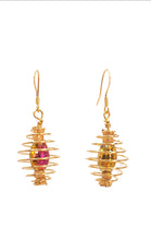 Load image into Gallery viewer, Sparkles in Golden Cages
